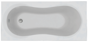 Изображение товара Акриловая ванна C-Bath Salus 130x70 см белая с возможностью гидромассажа