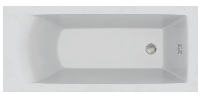 Изображение товара Акриловая ванна C-Bath Selena CBQ007002 160 х 70 см, белая