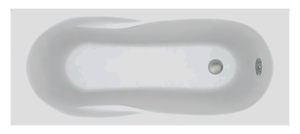 Изображение товара Акриловая ванна C-Bath Vesta CBQ005003 150х70 см белая с гарантией 10 лет