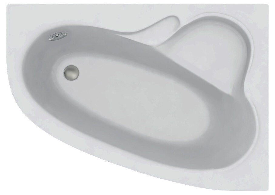 Изображение товара C-Bath Atlant CBA00104L/R 170x110 белая — акрил, 230 л, 10 лет