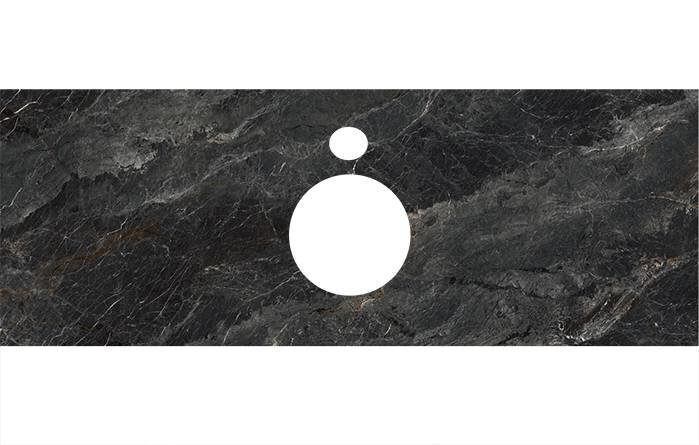 Изображение товара Столешница Kerama Marazzi Plaza Classic/Плаза Классик PL1.VT93120, 120 х 48 см, для накладных раковин, Риальто темный серый Лаппатир Изображение товара Столешница Kerama Marazzi Plaza Classic/Плаза Классик PL1.VT93120, 120 х 48 см, для накладных раковин, Риальто темный серый Лаппатир