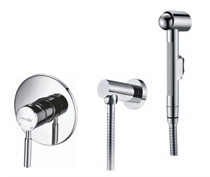 Изображение товара Гигиенический душ WasserKRAFT, A14157, со смесителем, хром