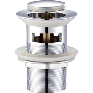 Изображение товара Донный клапан Clever Orion 96254 система Quick-Clac1-1/4", с переливом, хром