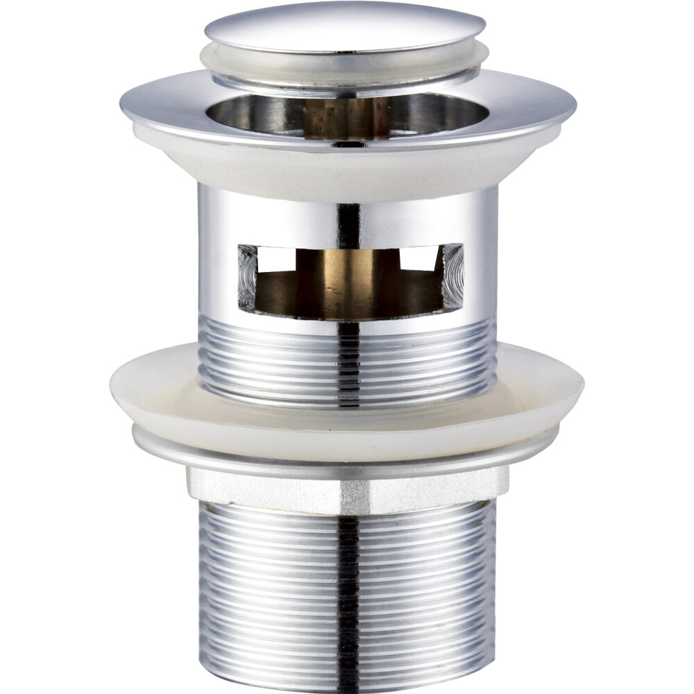 Изображение товара Донный клапан Clever Orion 96254 система Quick-Clac1-1/4", с переливом, хром