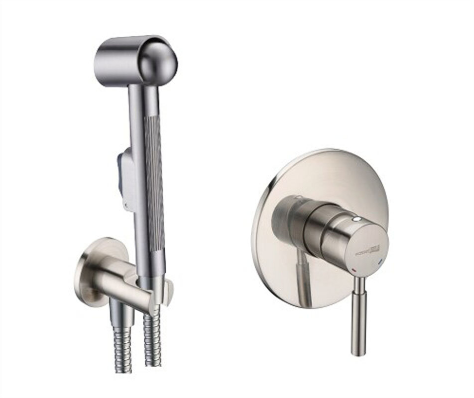 Изображение товара Гигиенический душ WasserKRAFT A04200 со смесителем в матовом хроме