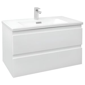 Изображение товара Тумба под раковину Jacob Delafon Madeleine EB2053-J5, 80 см, цвет блестящий белый