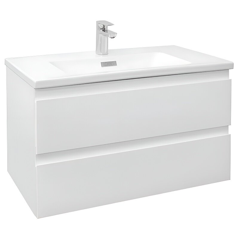 Изображение товара Тумба под раковину Jacob Delafon Madeleine EB2053-J51, 80 см, белый матовый