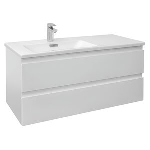 Изображение товара Тумба под раковину Jacob Delafon Madeleine EB2054-J5, 100 см, блестящая белая, левая