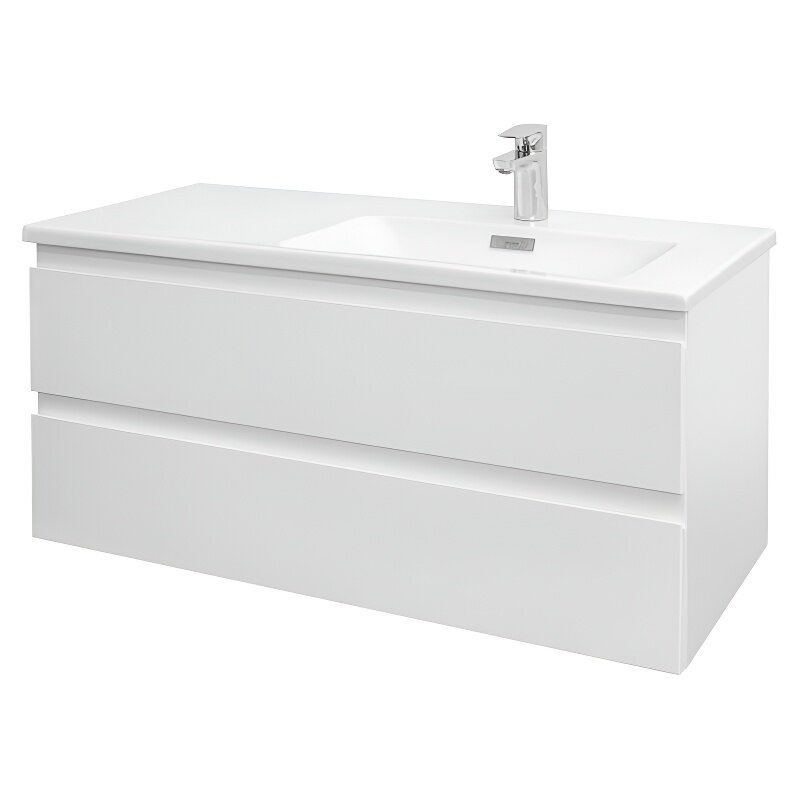 Изображение товара Тумба под раковину Jacob Delafon Madeleine EB2055-J5 100 см белая подвесная