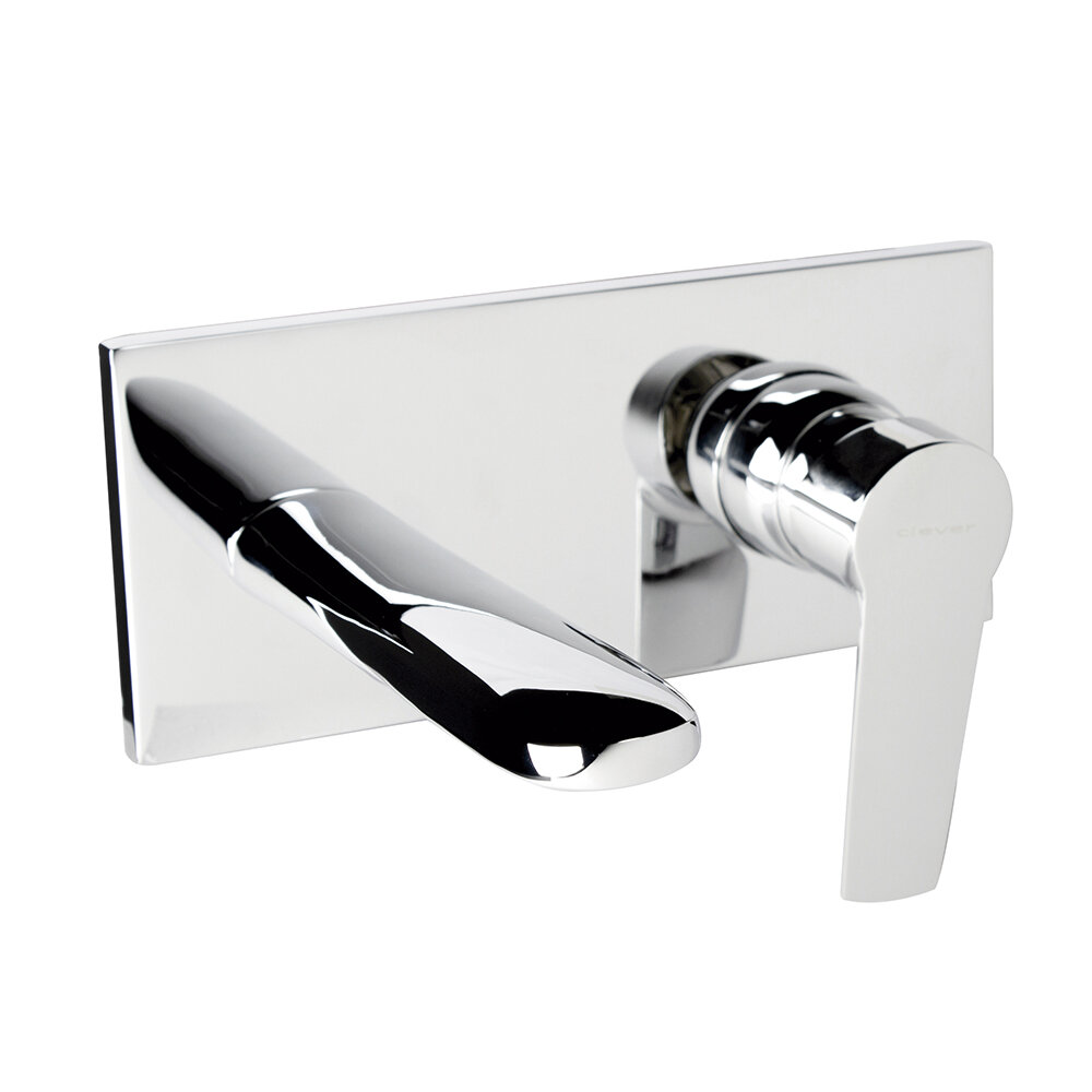 Изображение товара Смеситель (внешняя часть) Clever Agora Elegance 98709 для раковины, ec3, хром Изображение товара Смеситель (внешняя часть) Clever Agora Elegance 98709 для раковины, ec3, хром