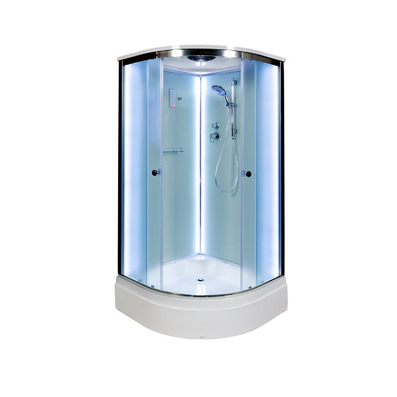 Изображение товара Душевая кабина Dto D 271 S с крышей LED подсветкой и тропическим душем