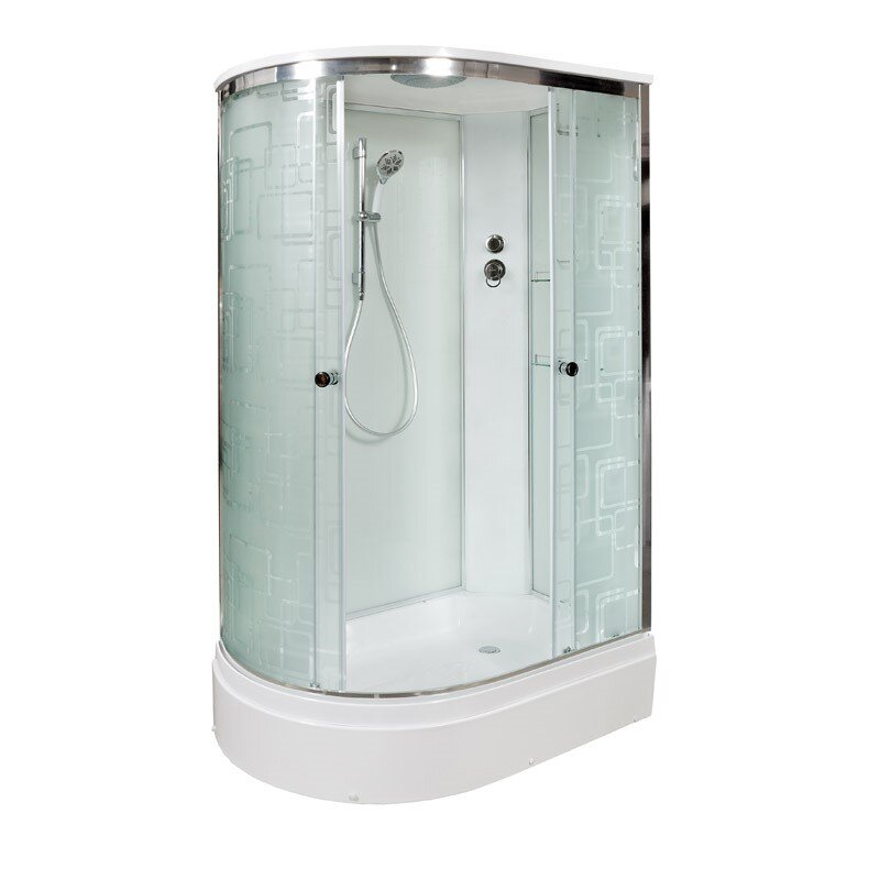 Изображение товара Душевая кабина Dto Em EM2712 120x80 см с крышей и функциями комфорт