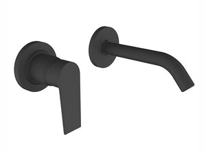 Изображение товара Смеситель Clever Agora Xtreme 61133 с внутренней частью, для раковины, ec2, черный матовый