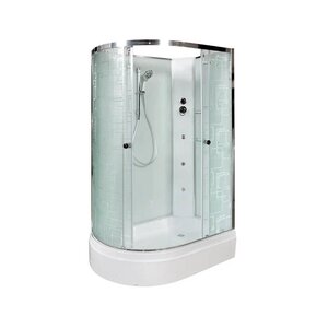 Изображение товара Душевая кабина Dto Em EM2712 L/R N гм, 120 x 80 см, без крыши, с гидромассажем