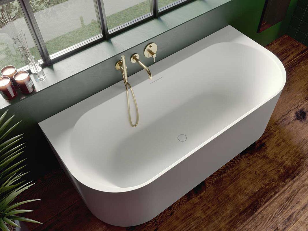Изображение товара Ванна Riho Valor back-2-wall B131001105, 180 x 80 см, из искусственного мрамора Изображение товара Ванна Riho Valor back-2-wall B131001105, 180 x 80 см, из искусственного мрамора