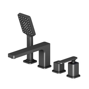 Изображение товара Смеситель Timo Torne 4330/03Y для ванны, на борт ванны, черный