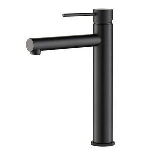 Изображение товара Высокий черный смеситель для раковины Timo Saona 2311/03F с однорычажным управлением