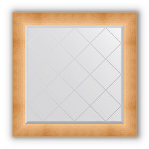 Изображение товара Зеркало с гравировкой в багетной раме Evoform Exclusive-G BY 4524 86x86 см