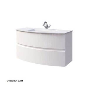 Изображение товара Тумба под раковину Caprigo Integra 100 13914, цвет B231 белый