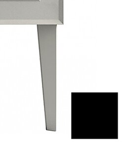 Изображение товара Ножка для тумбы Berloni Bagno Suite Vintage SUVACPISI35/190, черный матовый (nero opaco, 190)