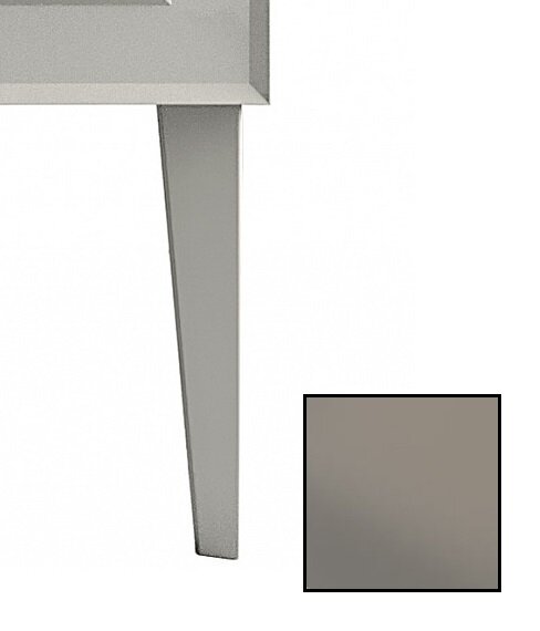 Изображение товара Ножка для тумбы Berloni Bagno Vintage темно-серый матовый 35 см