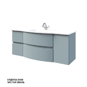 Изображение товара Тумба под раковину Caprigo Integra 130 INT130.21/12, цвет B065 светло-голубой