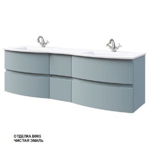 Изображение товара Тумба под раковину Caprigo Integra 170 INT170.2 светло-голубая подвесная МДФ