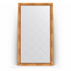 Изображение товара Зеркало с гравировкой в багетной раме Evoform Exclusive-G Floor BY 6357 111x201 см римское золото