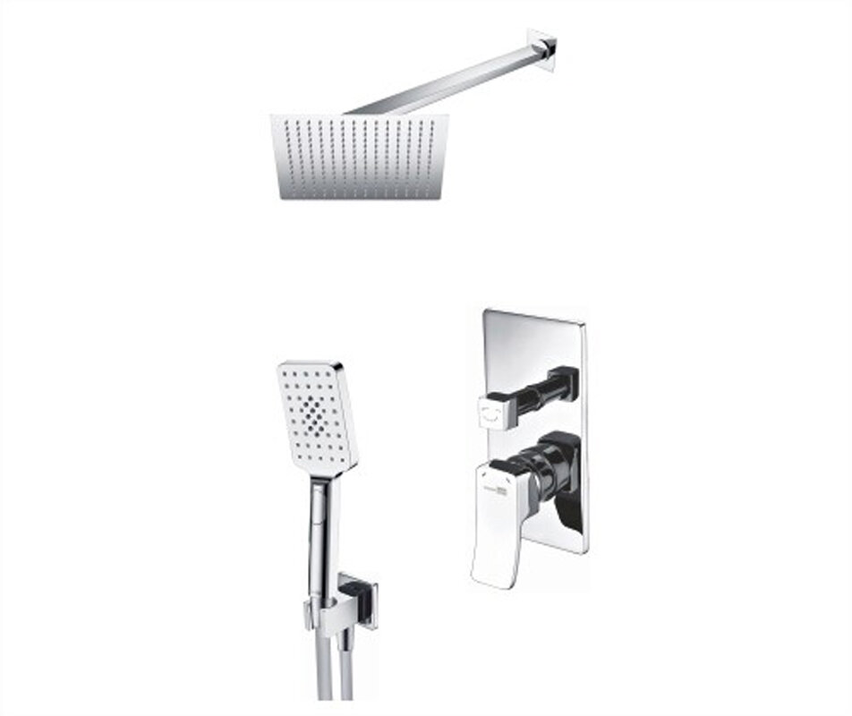 Изображение товара Душевая система WasserKRAFT A16190, скрытый монтаж, хром