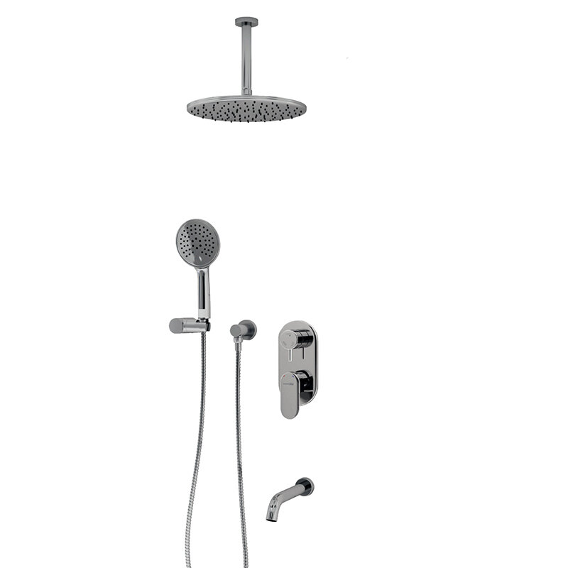 Изображение товара Душевая система WasserKRAFT A175868, скрытый монтаж, хром, 3 режима, Германия