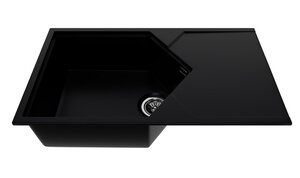Изображение товара Кухонная мойка KitKraken Sea Black K-850.9004