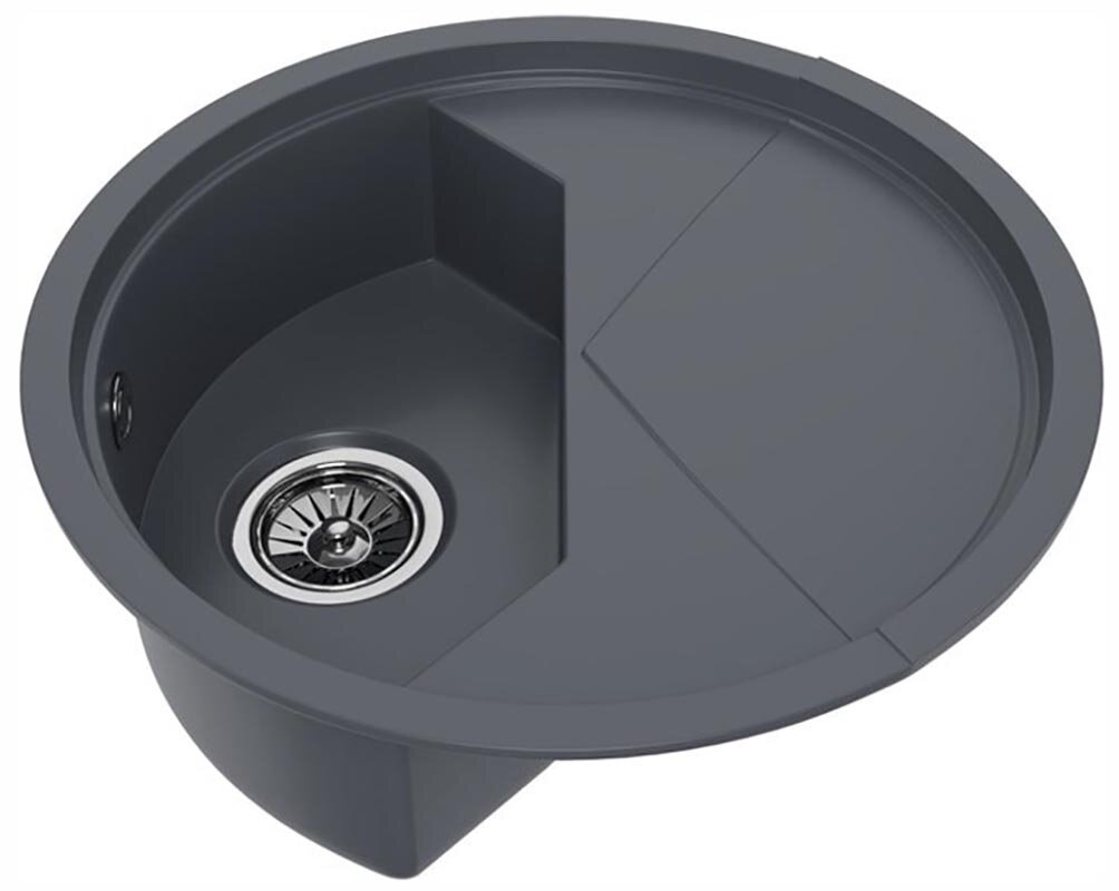 Изображение товара Кухонная мойка KitKraken Stream C-510M.7024 Graphite