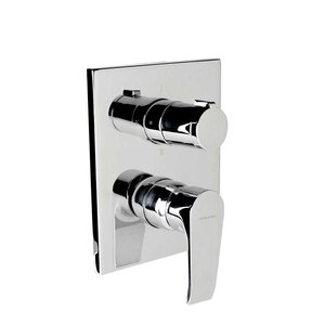 Изображение товара Смеситель (внешняя часть) Clever Paula 98747 для ванны и душа 3-4 выхода, ec2, хром