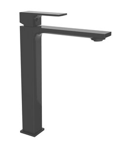 Изображение товара Смеситель Clever Saona Slim 61175 для раковины 250, ec2, черный матовый