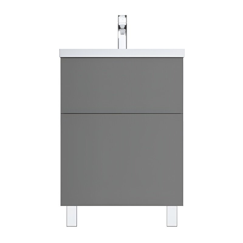 Изображение товара Тумба под раковину Am.Pm Gem M90FSX06022GM32, 60 см, напольная, графит матовый