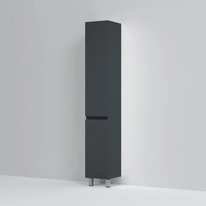 Изображение товара Пенал Am.Pm Gem S M91CSR0306GM, напольный, правый, 30 см, графит матовый