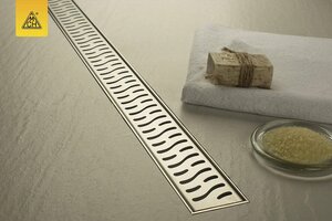 Изображение товара Дренажный канал Veconi MVHarmony V850H, 85 см, с решёткой из нержавеющей стали