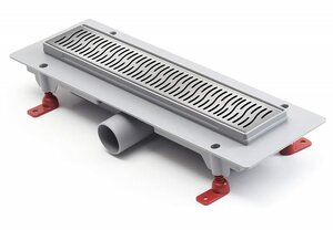 Изображение товара Дренажный канал Veconi MVHarmony V950H 95 см с решеткой из нержавеющей стали