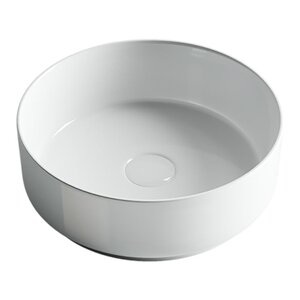 Изображение товара Раковина Ceramicanova CN5001 36 x 36 x 12 см накладная, круглая, без перелива, сантехфарфор