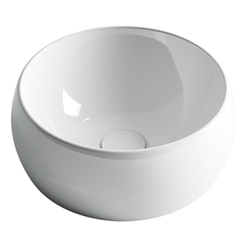 Изображение товара Раковина Ceramicanova CN6001 накладная круглая фарфор 39.5x39.5x15.5 см для ванной и кухни