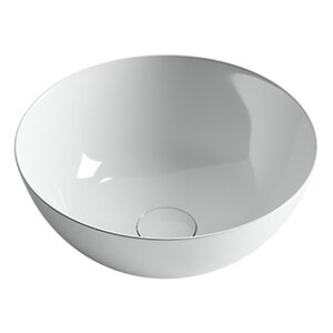 Изображение товара Раковина Ceramica Nova CN6002 круглая накладная 35.8 см фарфор Италия