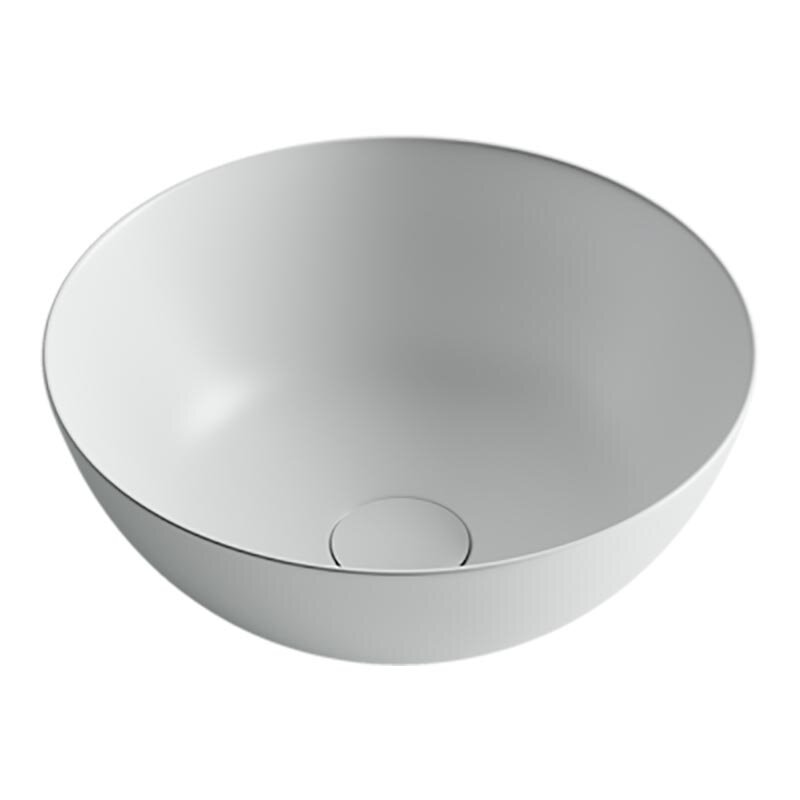 Изображение товара Раковина Ceramicanova CN6003 круглая накладная белая матовая