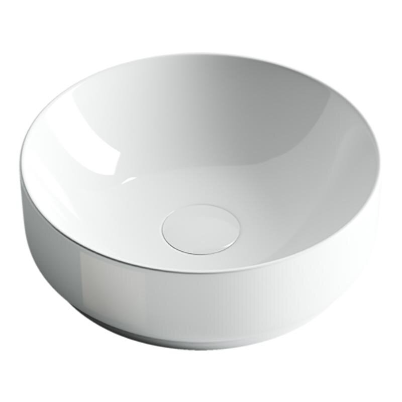 Изображение товара Раковина Ceramicanova CN6005 35.5 x 35.5 x 12.5 см, накладная, круглая, без перелива, сантехфарфор Изображение товара Раковина Ceramicanova CN6005 35.5 x 35.5 x 12.5 см, накладная, круглая, без перелива, сантехфарфор
