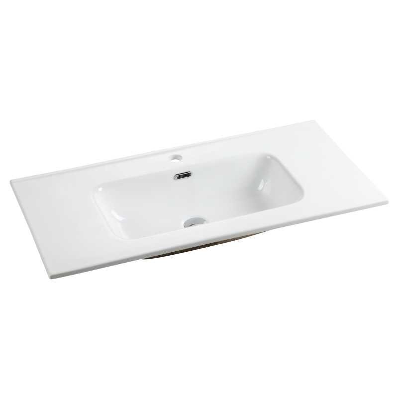 Изображение товара Раковина Ceramicanova Element CN7003 101 x 46.5 x 18 см, встраиваемая, прямоугольная, с переливом, сантехфарфор Изображение товара Раковина Ceramicanova Element CN7003 101 x 46.5 x 18 см, встраиваемая, прямоугольная, с переливом, сантехфарфор