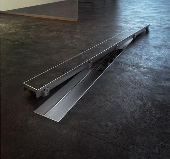 Изображение товара Дренажный канал AlcaPlast 950 APZ101BLACK-950 черный матовый для внутренних помещений