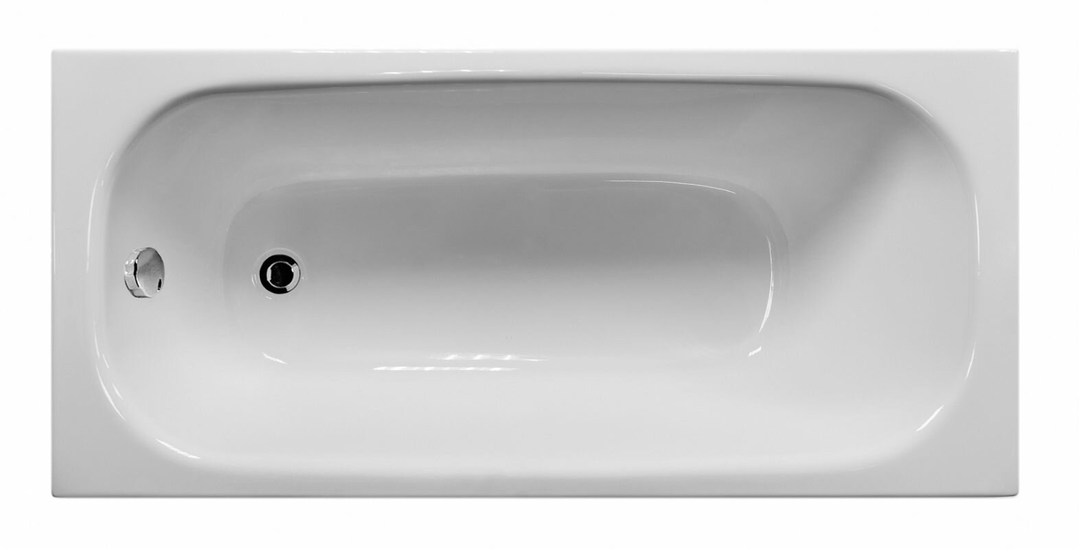 Изображение товара Акриловая ванна Eurolux Lait E1015070017, 150 х 70 см, белая
