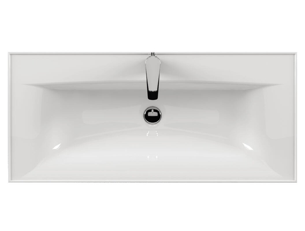 Изображение товара Раковина Акватон Айрис 1A723031AG010 100x45 см белая для ванной комнаты