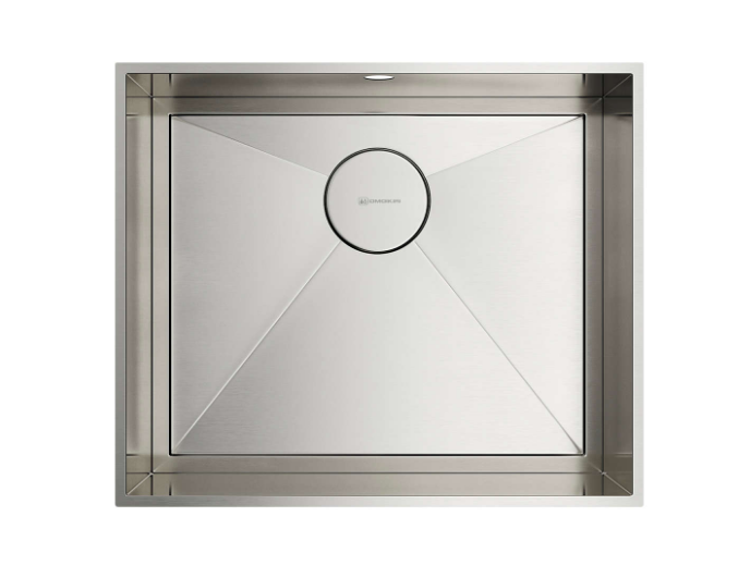 Изображение товара Кухонная мойка Omoikiri Kasen 53-INT GM нержавеющая сталь угловая 53 см