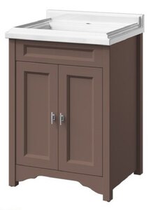 Изображение товара Тумба под раковину Caprigo Aspetto Preston 60 33910, цвет TP-809 шоколад