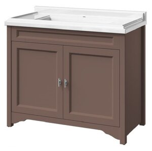 Изображение товара Тумба под раковину Caprigo Aspetto Preston 100 33919, цвет TP-809 шоколад